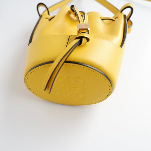 Authentic Preowned Loewe Yellow Nano Leather Balloon Bag - Picture 8 of 16